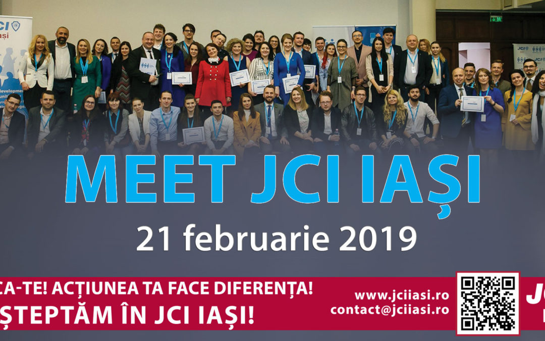 Meet JCI Iași – Acțiunea ta face diferența!